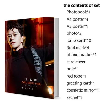 Набор Фотокниг Wang Yuexin С Плакатом Lomo Card Закладка Значок Фотоальбом Художественная Книга Picturebook