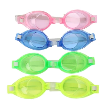 Очки для плавания с регулируемым ремешком, защищающие от ультрафиолета, прозрачные для зрения, для бассейна, для
