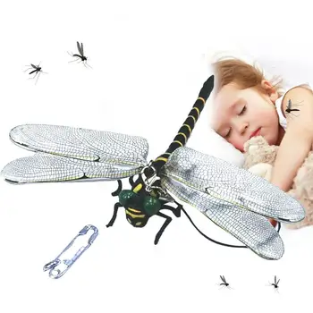 Уличная модель стрекозы, средство от комаров, средство от насекомых, реалистичная фигурка стрекозы из ПВХ Для сада на открытом воздухе и т. Д